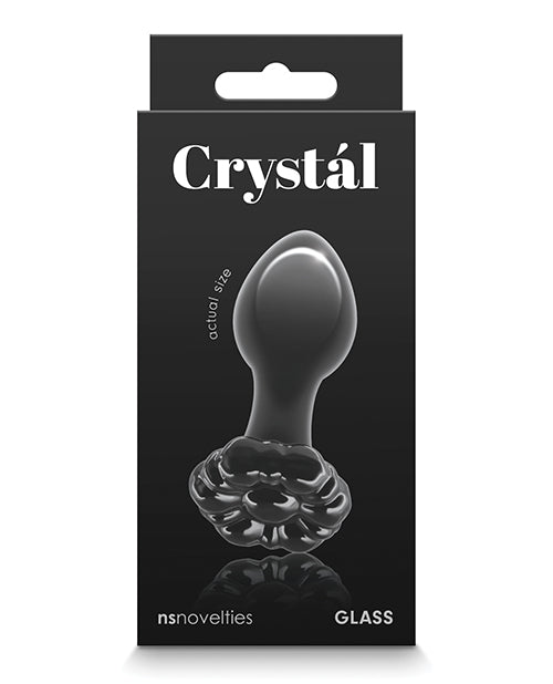 Crystal Flower Butt Plug