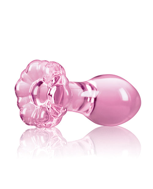 Crystal Flower Butt Plug