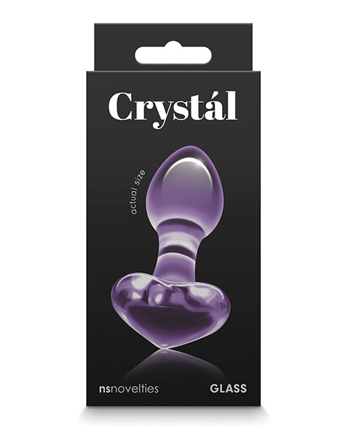 Crystal Heart Butt Plug