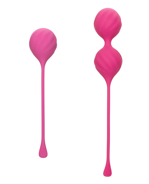 Kegel Training 2 Pc Set - Pink