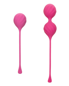 Kegel Training 2 Pc Set - Pink