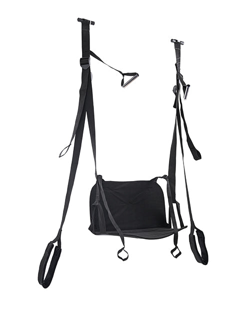 Pivot Deluxe Door Jam Sex Sling - Black