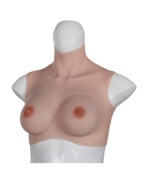 Xx-dreamstoys Ultra Realistic Cup Breast Form - Ivory