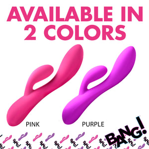 10x Flexible Silicone Rabbit Vibrator -