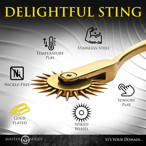 Gold Sensation Wartenberg Wheel