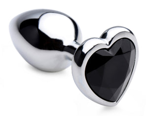 Black Heart Gem Anal Plug