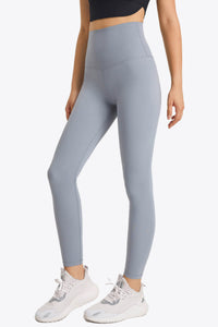 Feel Like Skin Elastic Waistband Yoga Leggings